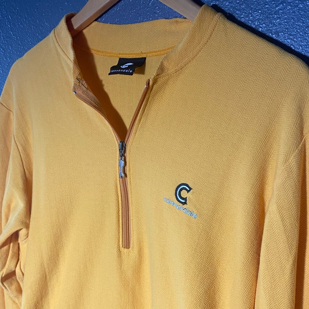 Cannondale Men's Yellow Cycling Sweater